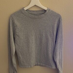 Brandy Melville Heather Gray Short Sleeve Tee